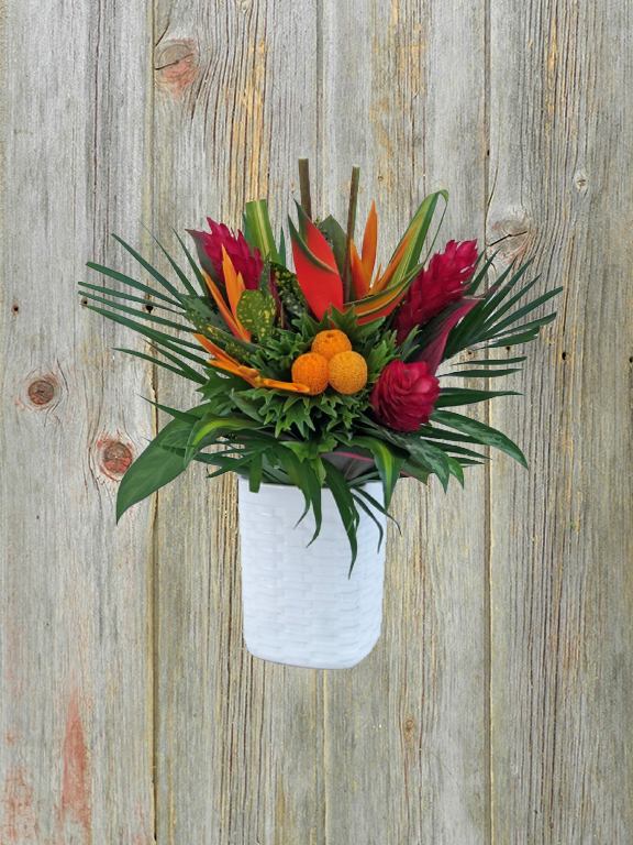 ROUND LUA ORANGE BOUQUET